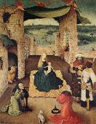 BOSCH, Hieronymus Adoration of the Magi oil painting artist
